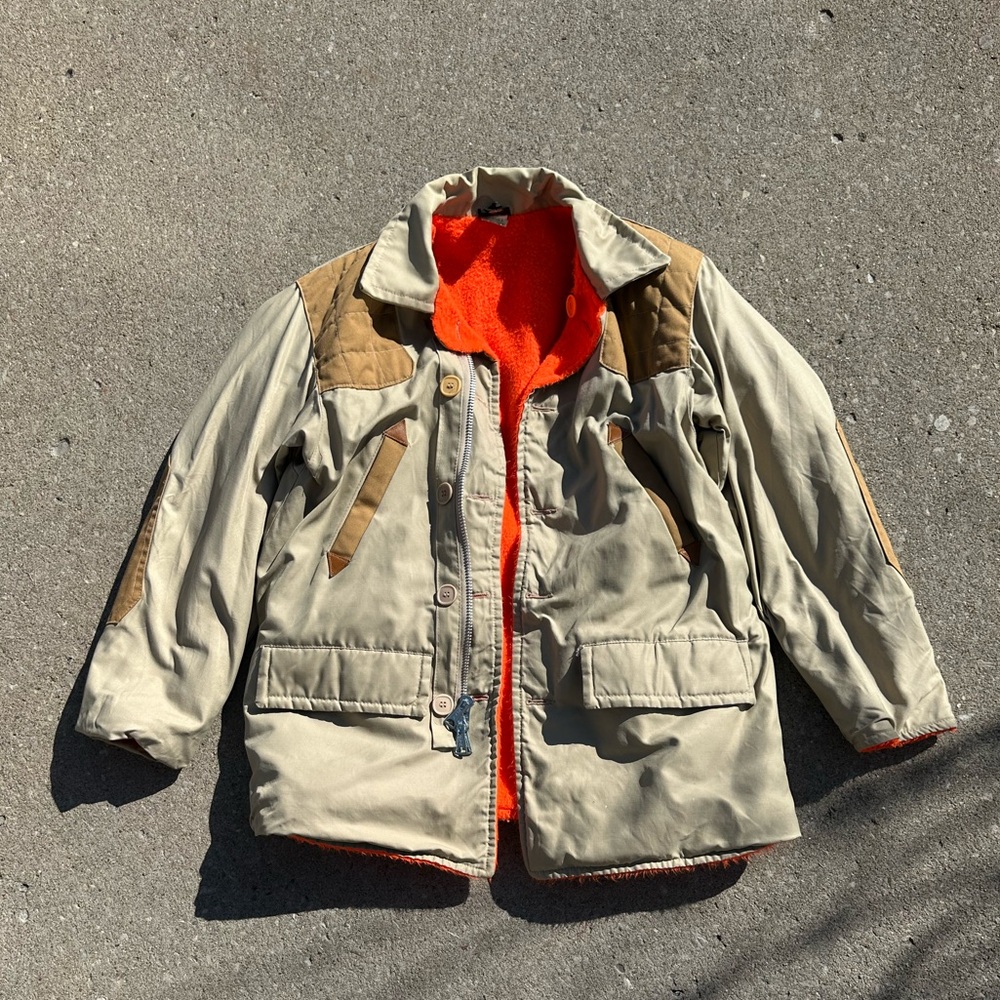 Vintage Thermo King Reversible Hunting Jacket - Picture 1 of 11
